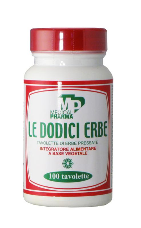 Integratore alimentare Le dodici erbe tavolette-1