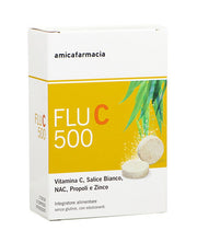 Amicafarmacia Flu C 500 vitamina C 20 compresse effervescenti-1