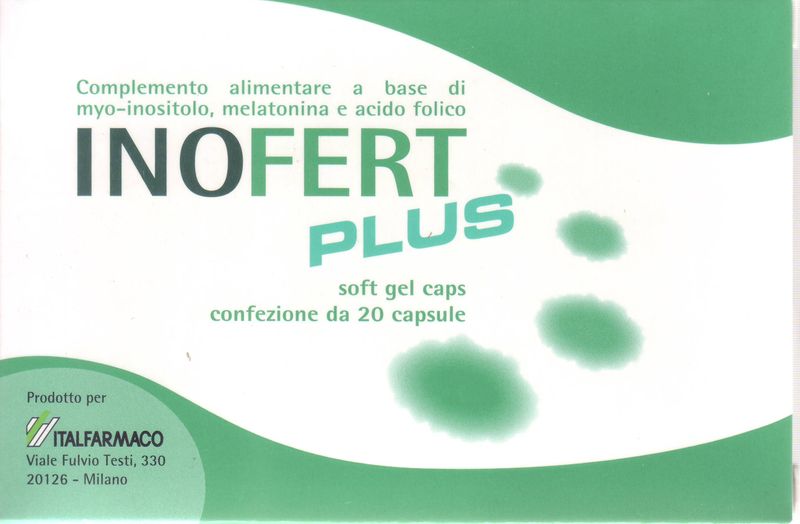 Inofert plus soft gel caps confezione da 20 capsule-1
