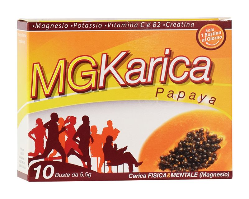 Mg Karika Papaya carica fisica e mentale 10 buste da 5,5g-1