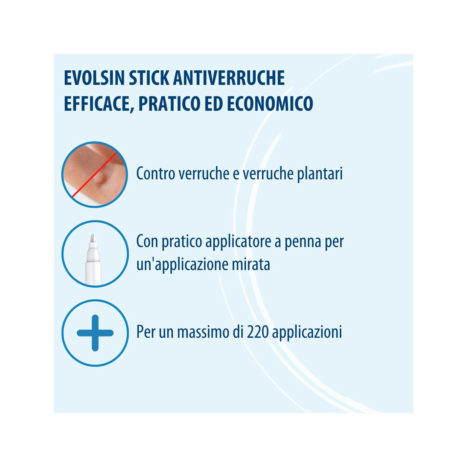 Evolsin Penna Antiverruca Contro Le Verruche Su Piedi, Mani, Corpo, Braccia & Gambe 3ml-2