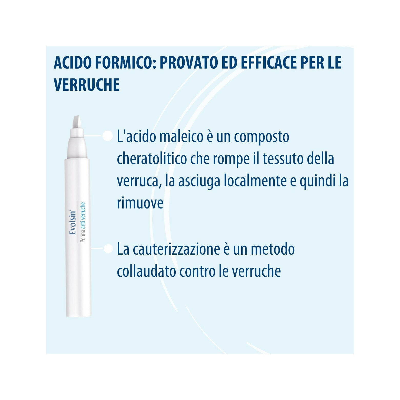 Evolsin Penna Antiverruca Contro Le Verruche Su Piedi, Mani, Corpo, Braccia & Gambe 3ml-6