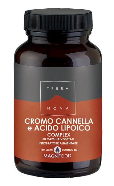 Terranova Cromo Cannella E Acido Lipoico Complex 50 Capsule-2