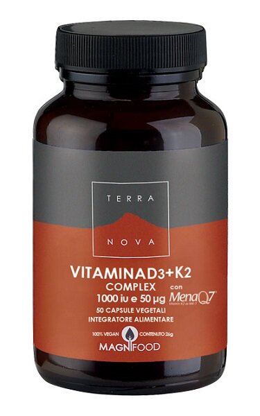 Terranova Vitamina D3 + K2 Complex 50 Capsule-2