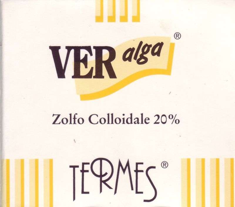 Veralga Zolfo Colloidale 20%  azione d'urto contro l'acne da 150ml-1