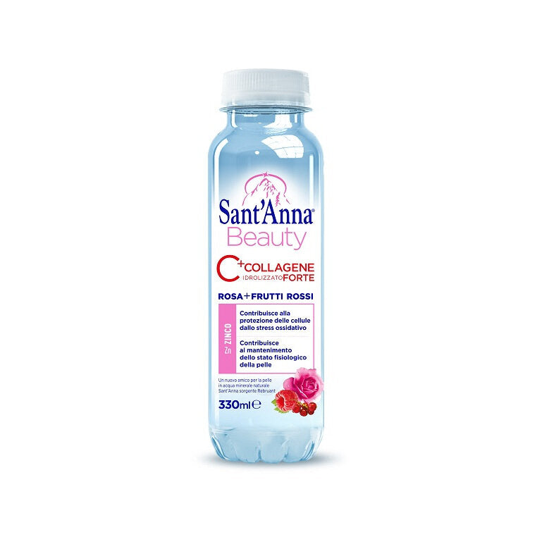 Sant'Anna Beauty C+ Collagene Idrolizzato Forte rosa e frutti rossi 330ml-2