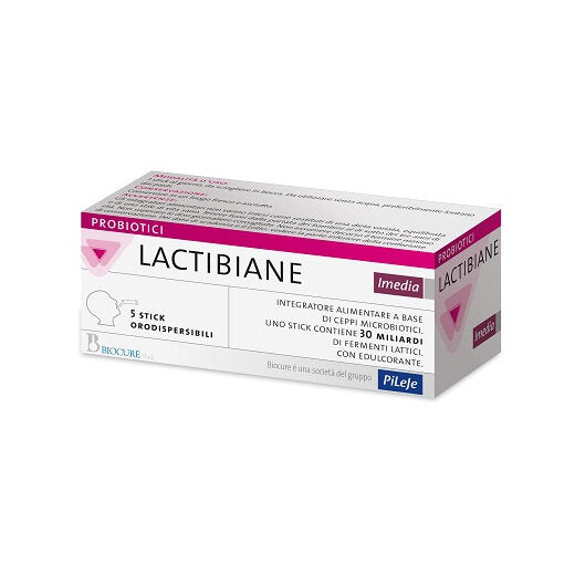 Lactibiane Imedia utile per l'equilibrio della flora intestinale 5 Stick-2