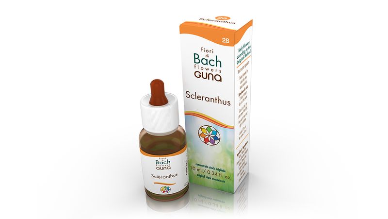 Guna Fiori di Bach Scleranthus - Forza decisionale capacità di scelta N°28-0