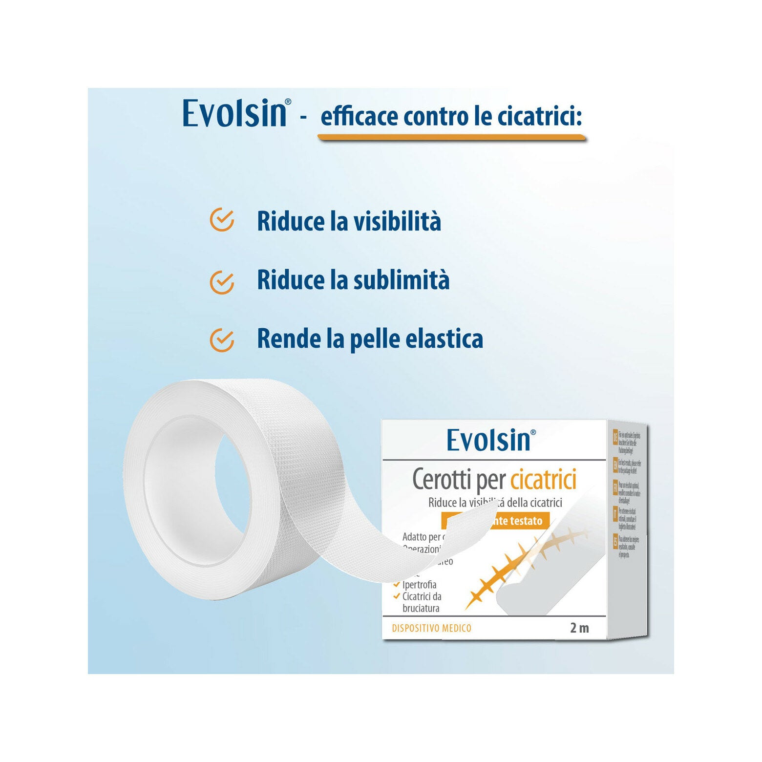 Evolsin Cerotto Trasparente per Cicatrici Di Ogni Tipo-5