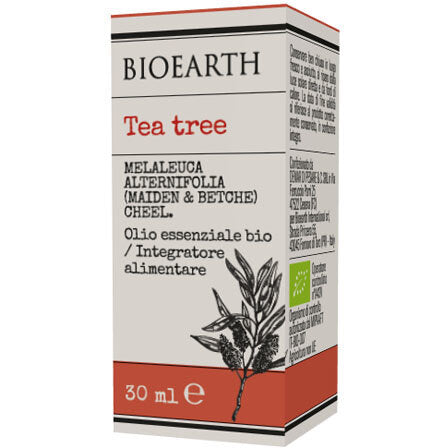 Bioearth Tea Tree Oil Essenziale Biologico 30ml-2