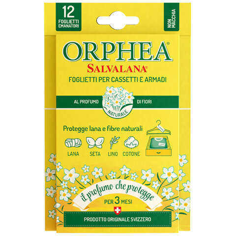 Orphea Salvalana foglietti per cassetti e armadi ai fiori 12 foglietti-2