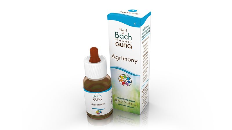 Guna Fiori di Bach Agrimony - Stato d'animo bloccato N°1-0