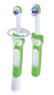 Mam Learn to Brush Set Spazzolino per bambini verde 5+ mesi-2