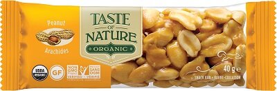 Taste Of Nature Barretta Arachidi Bio Vegan 40g-2