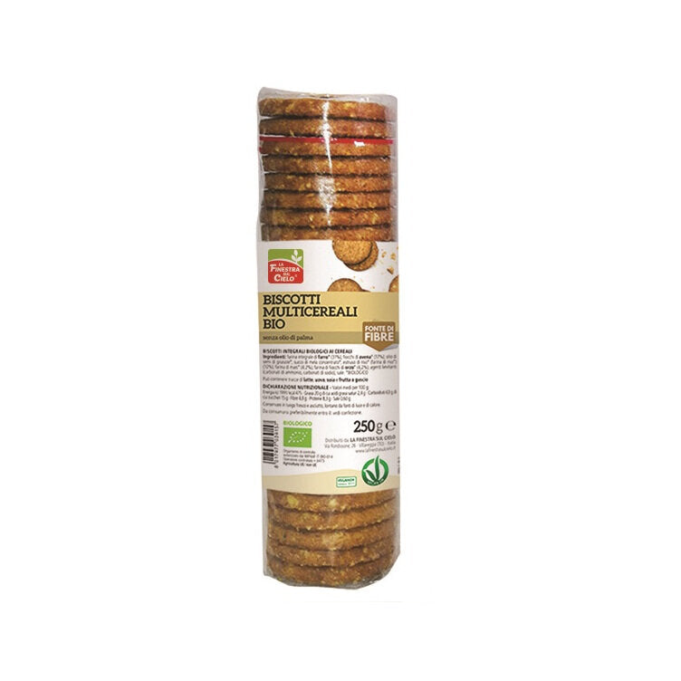 La Finestra Sul Cielo Biscotti Multicereali Bio 250g-2