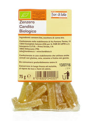 Fior di Loto - Zenzero candito Biologico 75g-1