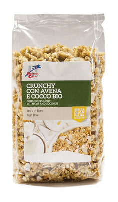 CRUNCHY AVENA COCCO 375G BIO-1