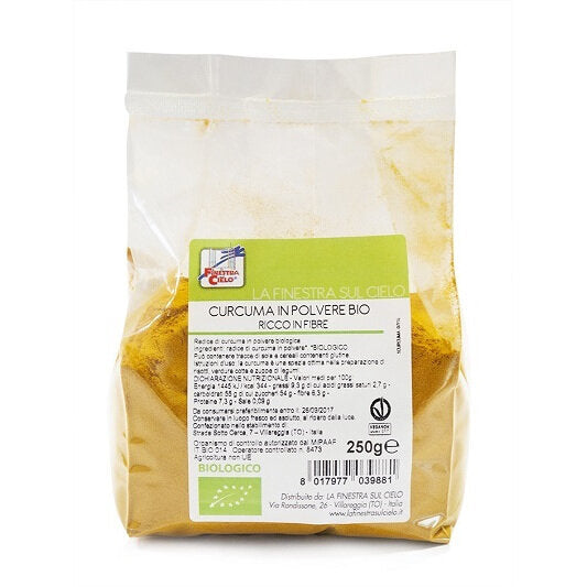La Finestra Sul Cielo Curcuma Polvere Bio 250g-2
