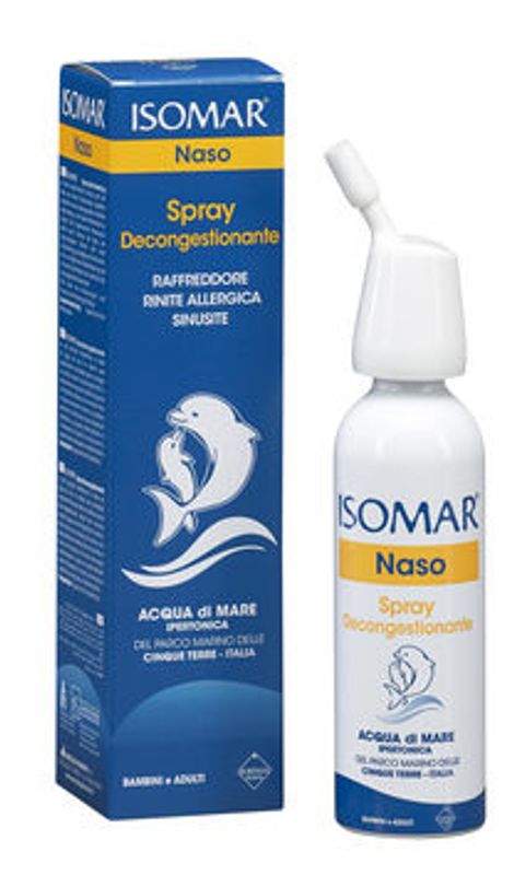 Isomar Spray Decongestionante Naso acqua di mare ipertonica 50ml-1