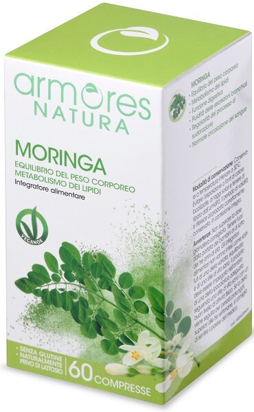 Armores Natura Moringa per l'equilibrio del peso corporeo 60 compresse-2