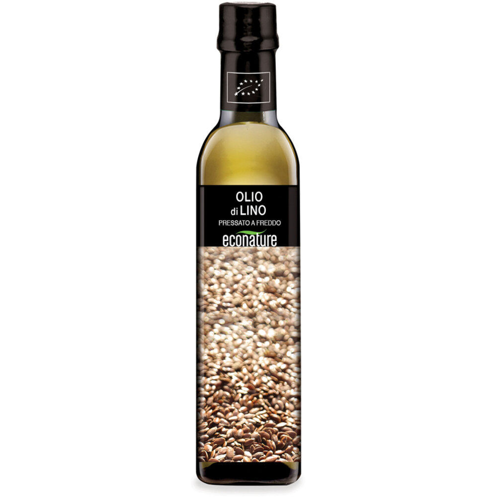 Olio di Lino Bio spremuto a freddo 250ml-2