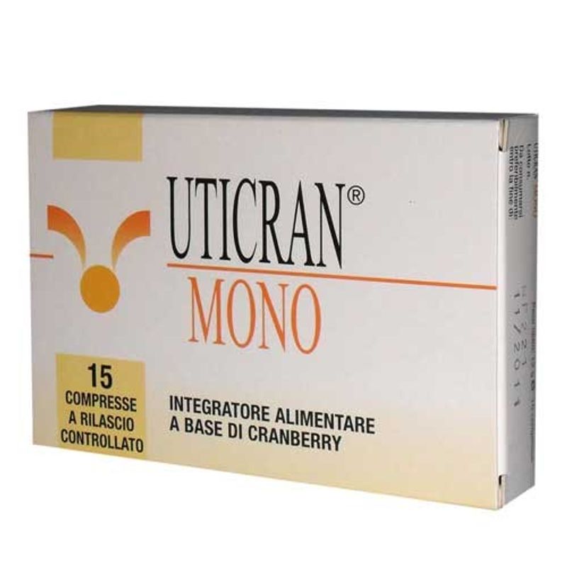 Uticran Mono integratore di Cranberry 15 compresse-1