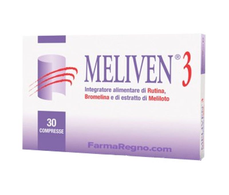 Meliven 3 integratore per il microcircolo 30 compresse-1