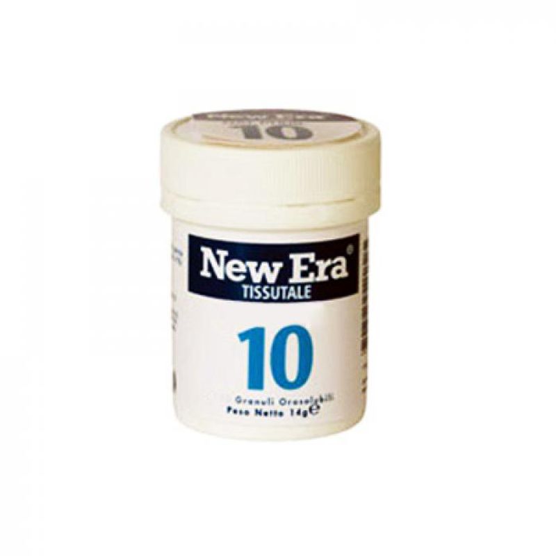New Era tissutale 10 contro l'acidosi 240 granuli orosolubili-1