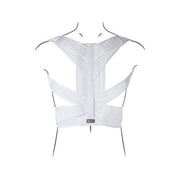 Corsetto Dorsale Raddrizza Spalle 37cm Grigio Perla-2