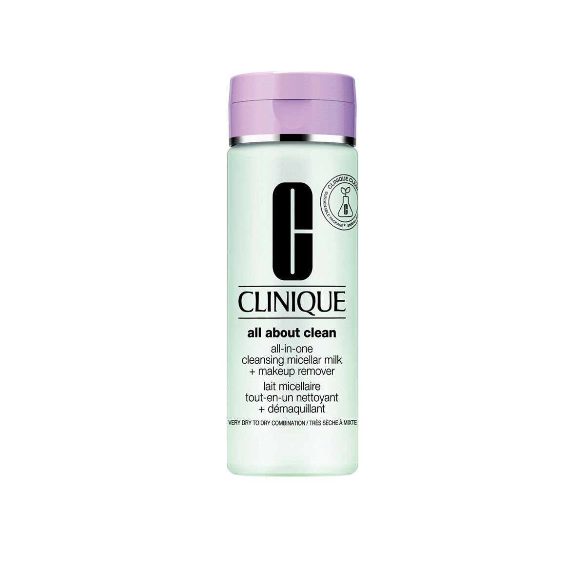 Clinique All About Clean All-in-One Cleansing Micellar Milk + Makeup Remover 200ml-2
