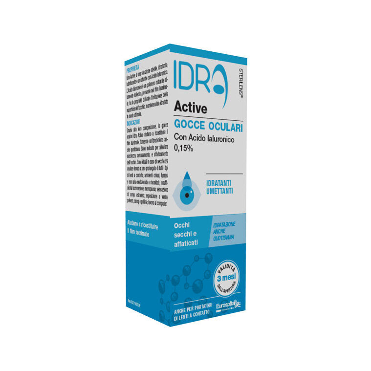 Sterilens Idra Active Gocce Oculari 10ml-2