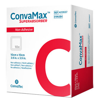 ConvaMax Superabsorber Non-Adhesive Medicazione Sterile 20x30cm 10 Pezzi-1