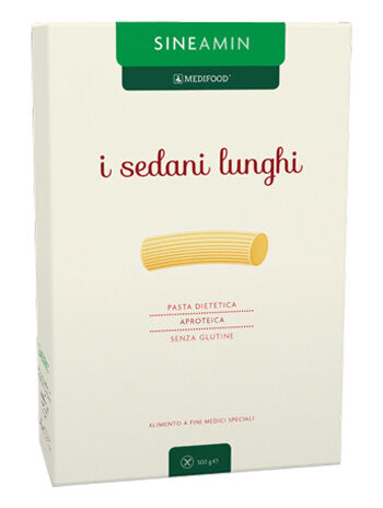 Sineamin Sedanini Lunghi Pasta Aproteica E Senza Glutine 500g-2