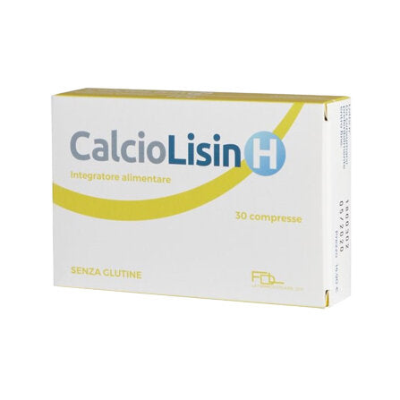 Calciolisin H integratore alimentare per Herpes labiale 30 capsule-2