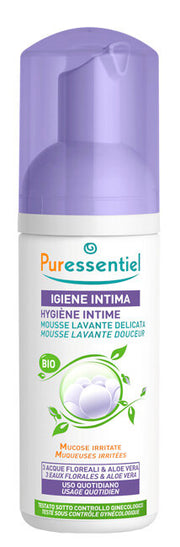 Puressentiel Mousse Bio Lavante Delicata igiene intima 150ml-2