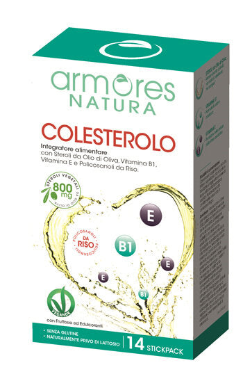 Armores Natura Colesterolo integratore alimentare 14 stickpack-2