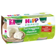Hipp omogeneizzato biologico formaggino classico 2x80g-1