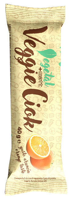 +Watt Vegetal Veggie Ciok Barretta Proteica Gusto Arancia 40g-1