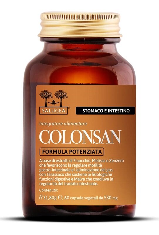 Salugea Colonsan Formula Potenziata utile per la flora intestinale 60 capsule-2