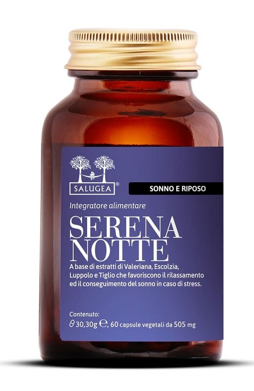 Salugea Serenanotte utile per l'insonnia 60 capsule-2