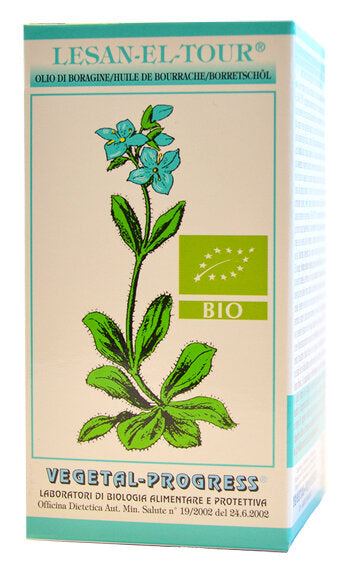Vegetal Progress Lesan-El-Tour integratore di acidi grassi polinsaturi omega-6 50 capsule-2