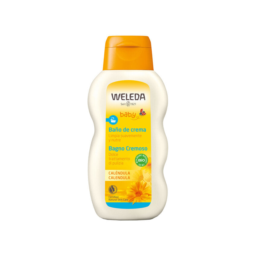 Weleda baby bagno cremoso calendula 200ml-2