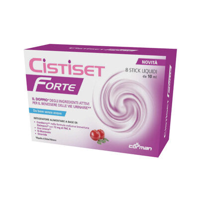 Cistiset Forte benessere delle vie urinarie 8 stick liquidi-2