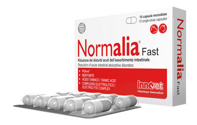 Innovet Normalia Fast utile per i disturbi acuti intestinali per cani e gatti 10 capsule-2