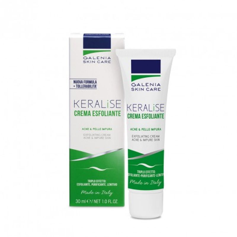 Keralise crema viso esfoliante per acne e pelle impura 30ml-1