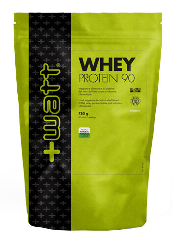+Watt Whey Protein 90 Doypack Gusto Naturale 750g-2