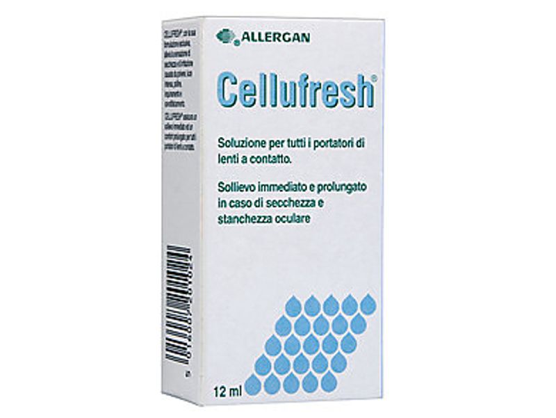 Cellufresh soluzione per tutti i portatori di lenti a contatto 12ml-1