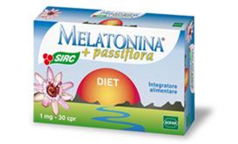 Sirc Melatonina + passiflora diet 30 compresse-1