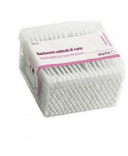 Alvita bastoncini cotonati di carta 200 pezzi-1