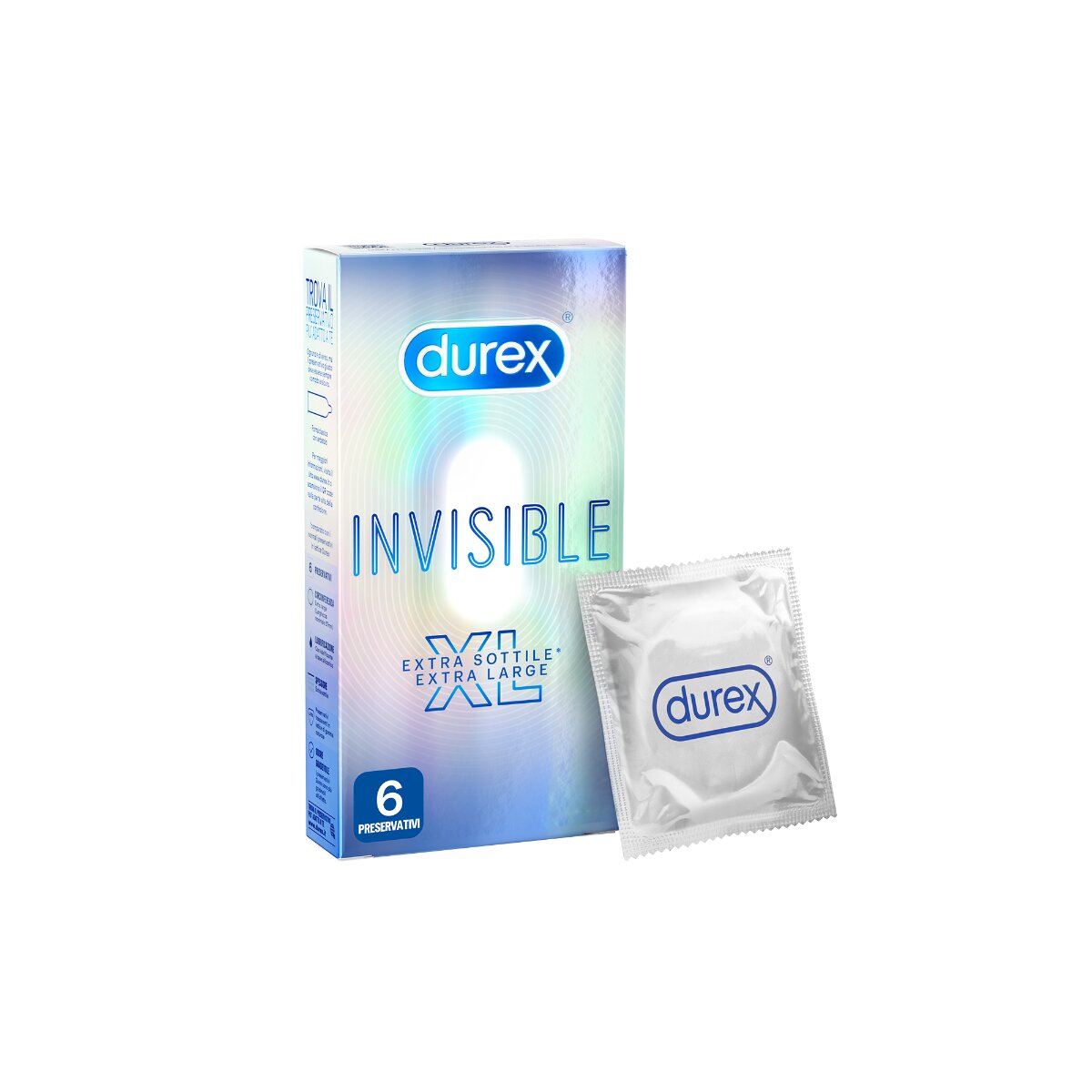 Durex Invisible XL 6 profilattici-5
